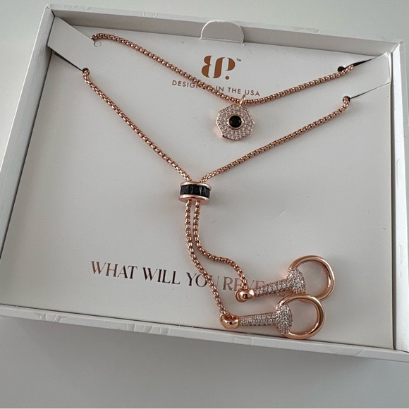 Bomb Party Luxe Layers Love Unwritten Necklaces NK95827 BORG - Picture 6 of 8